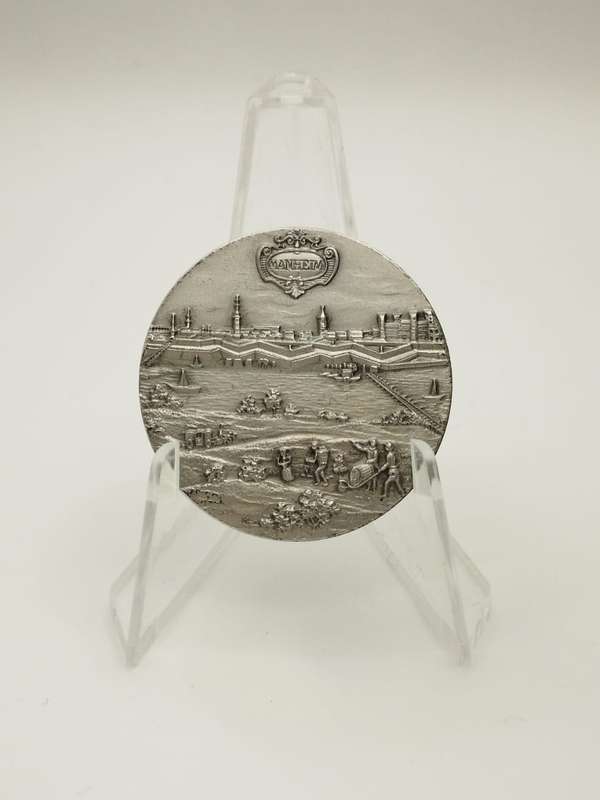 Alt Mannheim Medaillen-Serie  Limited Edition 3 Silver Medals in Original Case (999 Silver)