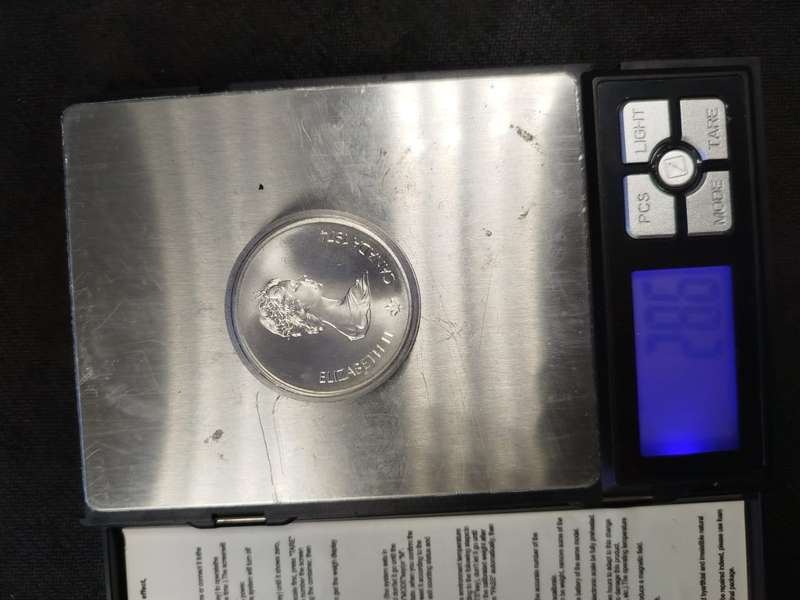 1974 Canada $5 Silver Coin  Montreal Olympics  Queen Elizabeth II  .925 Sterling  RARE