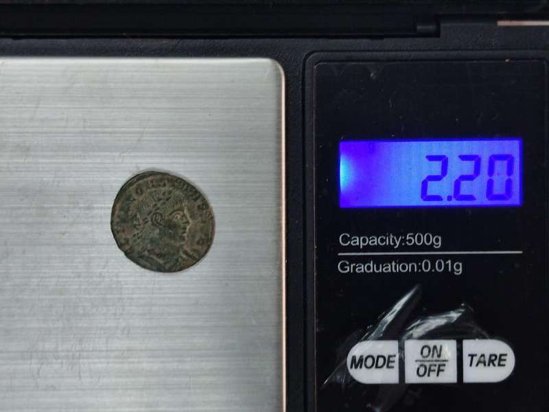 Ancient Roman Bronze Coin  Constantius II AE3 (337361 AD)  Constantinople Mint