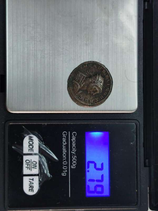 Rare Ancient Roman Antoninianus  Emperor Gallienus (AD 253268)  Diana Zoo Series