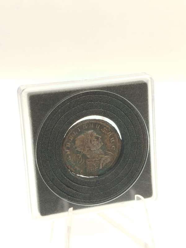 Rare Ancient Roman Antoninianus  Emperor Gallienus (AD 253268)  Diana Zoo Series