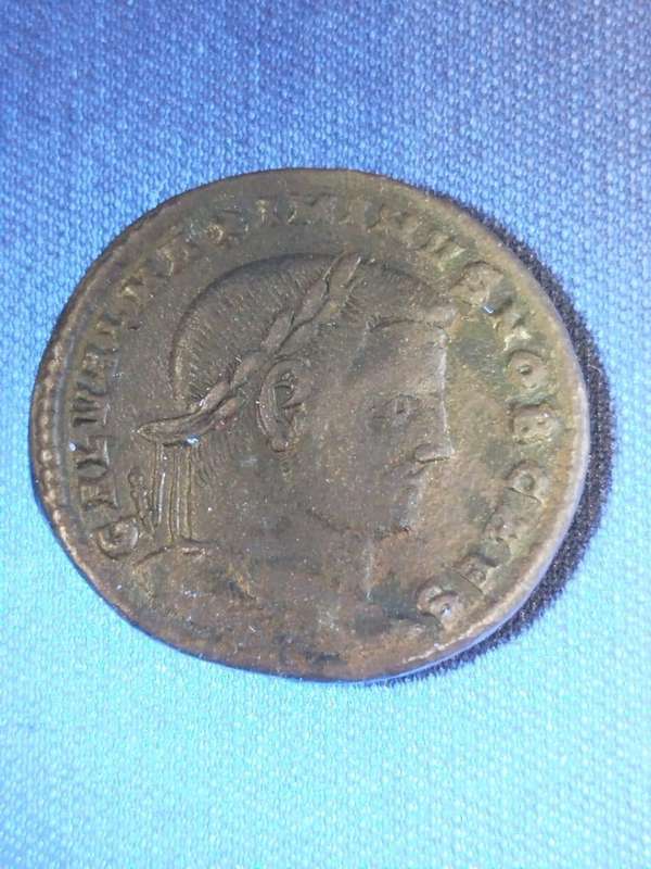 Ancient Roman Follis  Emperor Galerius (c. AD 293311)  GENIO POPVLI ROMANI Reverse  Antioch Mint