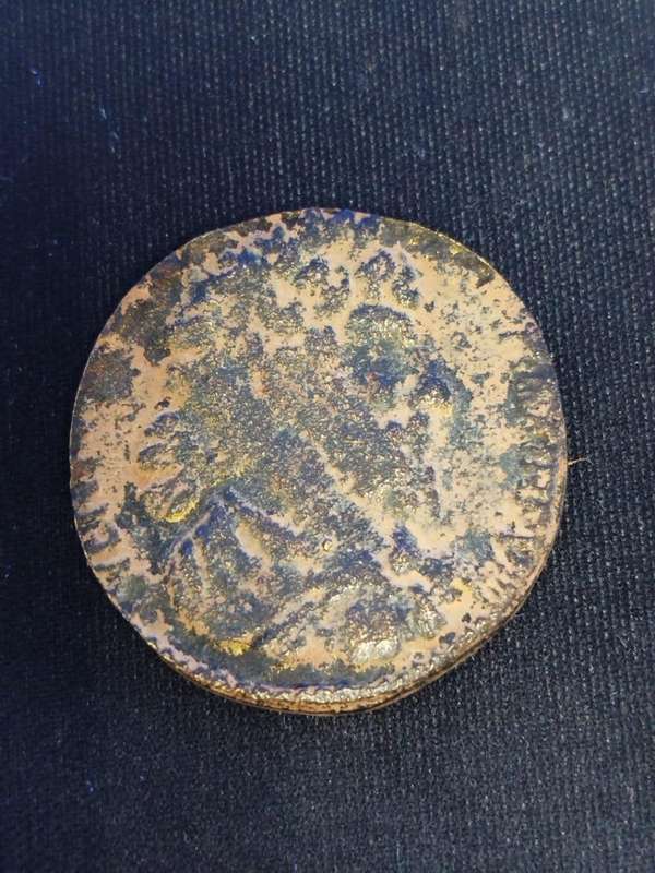 Ancient Roman Bronze Coin  Emperor with 3-Horse Chariot (Triga Reverse)  ±2nd Century AD  10.7