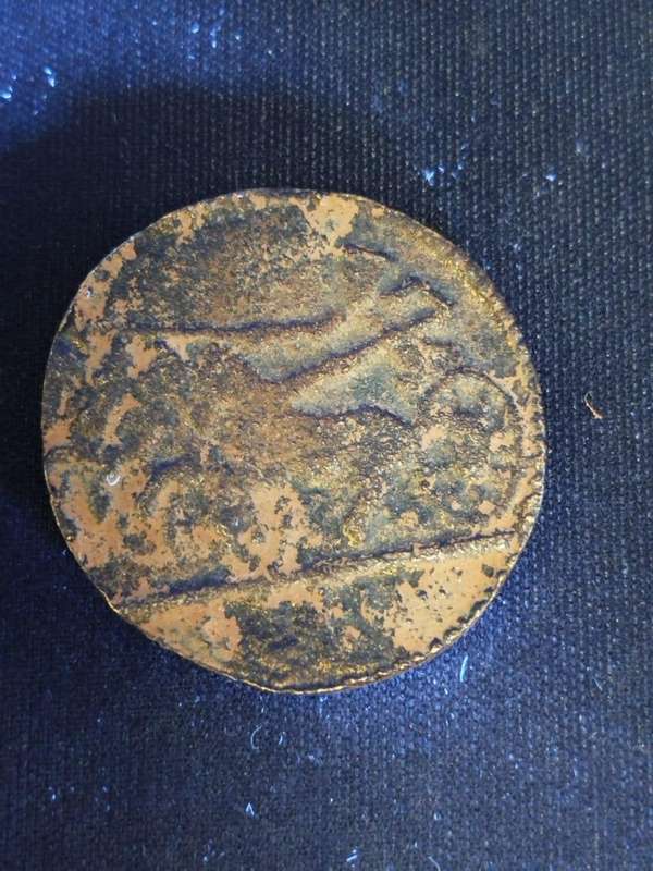 Ancient Roman Bronze Coin  Emperor with 3-Horse Chariot (Triga Reverse)  ±2nd Century AD  10.7