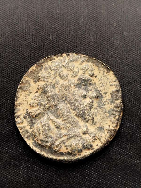 Ancient Roman Bronze Coin  Emperor with 3-Horse Chariot (Triga Reverse)  ±2nd Century AD  10.7