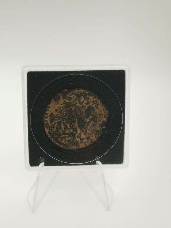 Ancient Roman Bronze Coin  Emperor with 3-Horse Chariot (Triga Reverse)  ±2nd Century AD  10.7