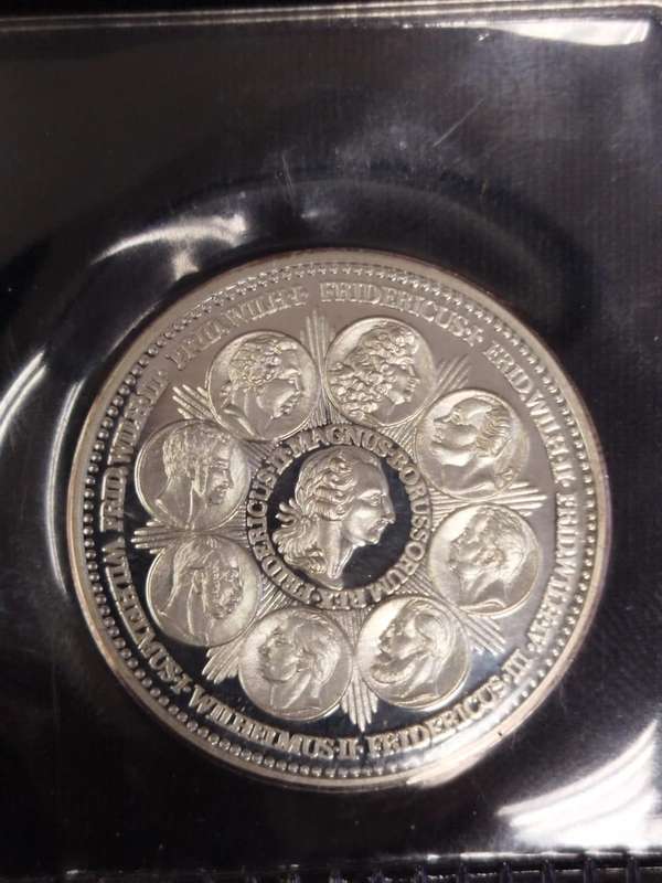 1871 German Empire Nine Kings Silver Proof Commemorative Coin  17.57g