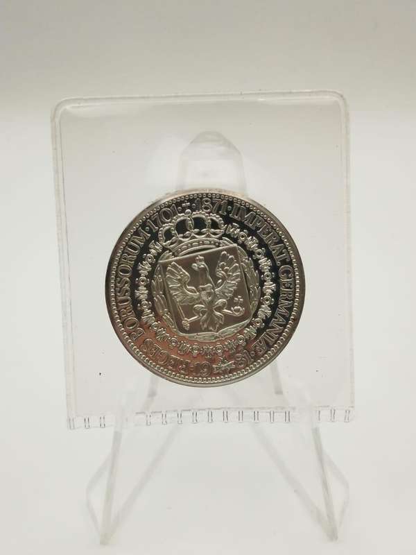 1871 German Empire Nine Kings Silver Proof Commemorative Coin  17.57g