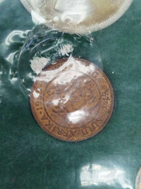 1953 South Africa Union Coin Set  Queen Elizabeth II First Year Issue | Silver & Bronze | 7 Coins |