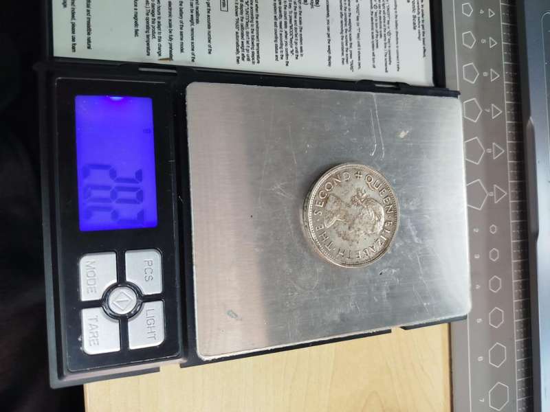 1953 Southern Rhodesia Crown  Queen Elizabeth II Coronation Coin | 50% Silver | Historical Colon