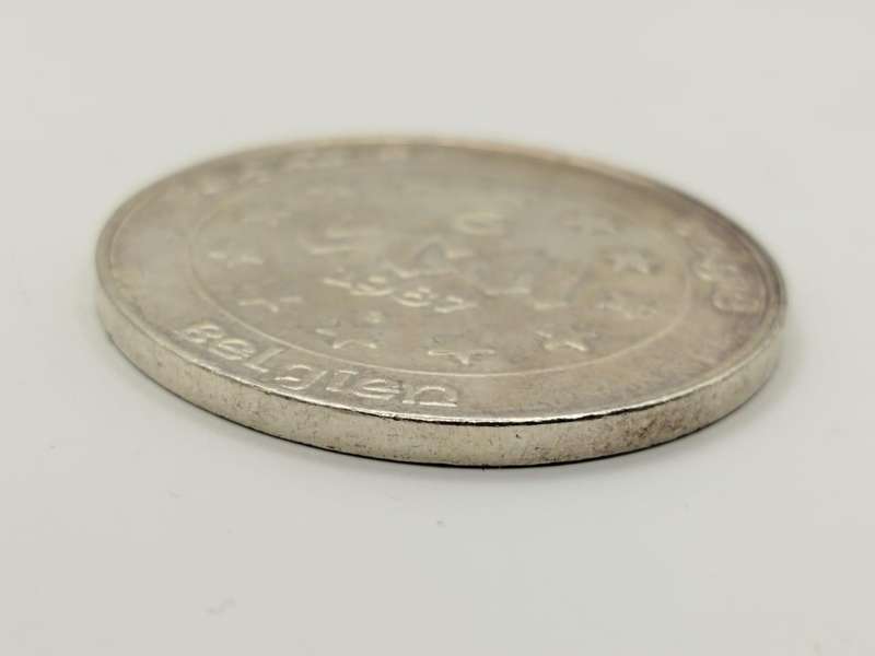 Rare Belgian European Union Issue | High-Grade | 97% Silver | Collector's Showcase Piece