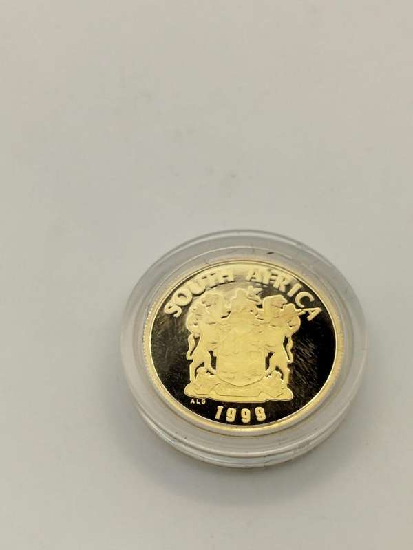  1999 R2 Thrinaxodon | 1/4 oz Fine Gold | SA Mint Palaeontological Series | COA + Box | Only 1,000