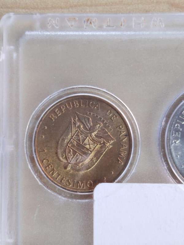 1975 Republic of Panama Proof Coin Set  Rare Collectible