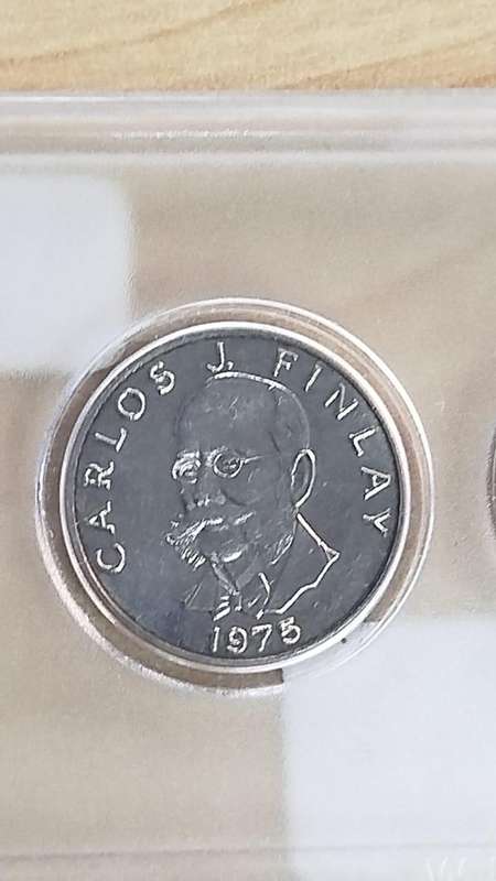1975 Republic of Panama Proof Coin Set  Rare Collectible