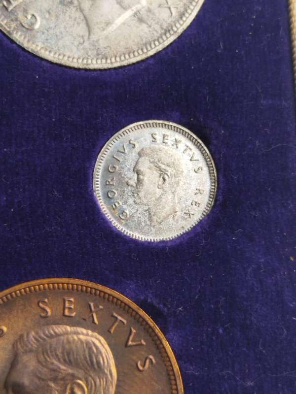 1952 South Africa Union Tercentenary Full 11-Coin Proof Set  Gold & Silver  SAM Box  Rare Inve
