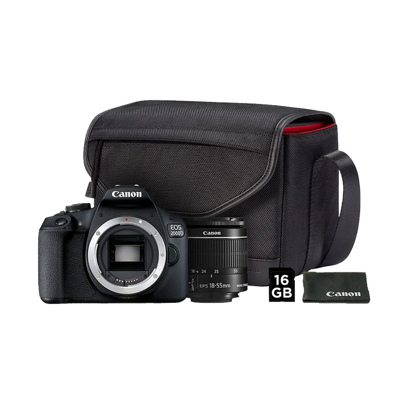 Canon EOS 2000D Travel Kit
