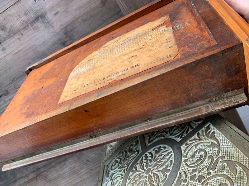 A 1902 model 5 (Dayton Ohio) candy store National Cash Register.