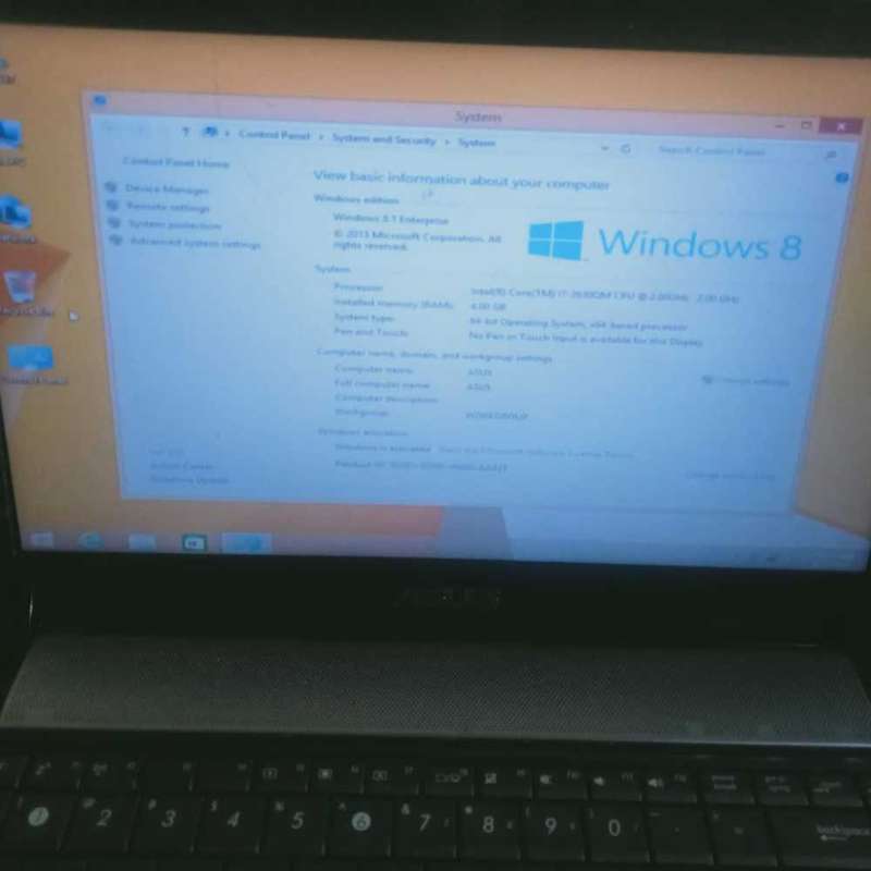 ASUS i7 2nd generation
