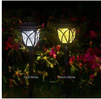 2Pack Solar Power Garden  Light