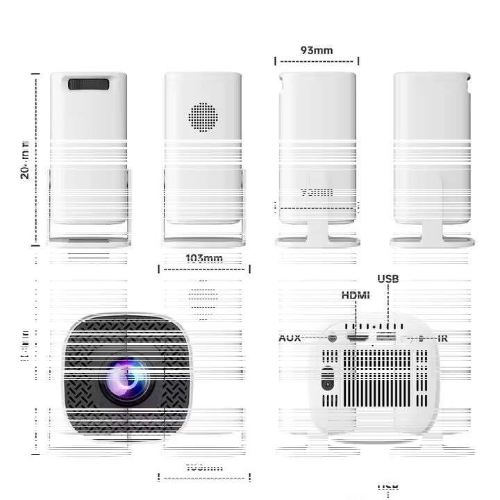 3D Game and 4K HD Projector