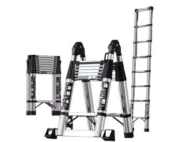 1.7M Multipurpose A-Frame Foldable Extension Telescopic Ladder