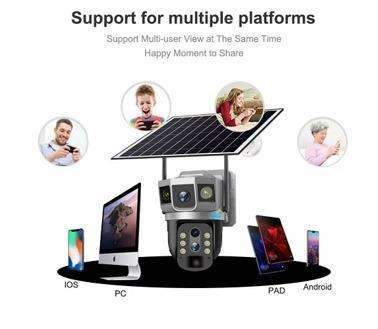 Solar 4G camera