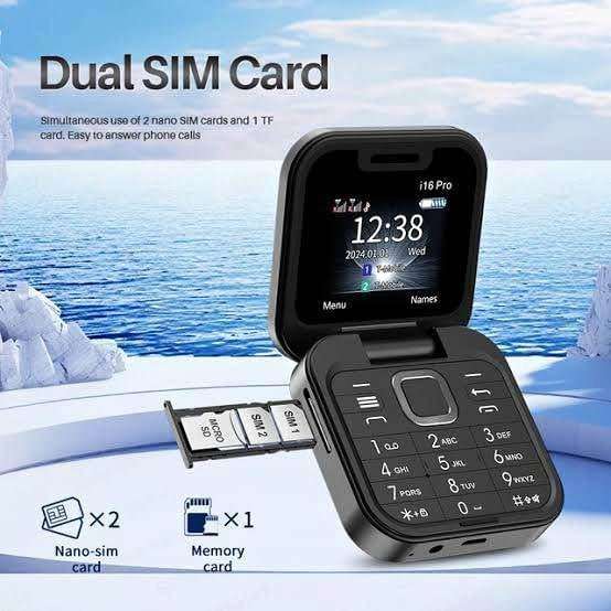 SERVO i16 PRO MINI FOLDABLE CELLPHONE