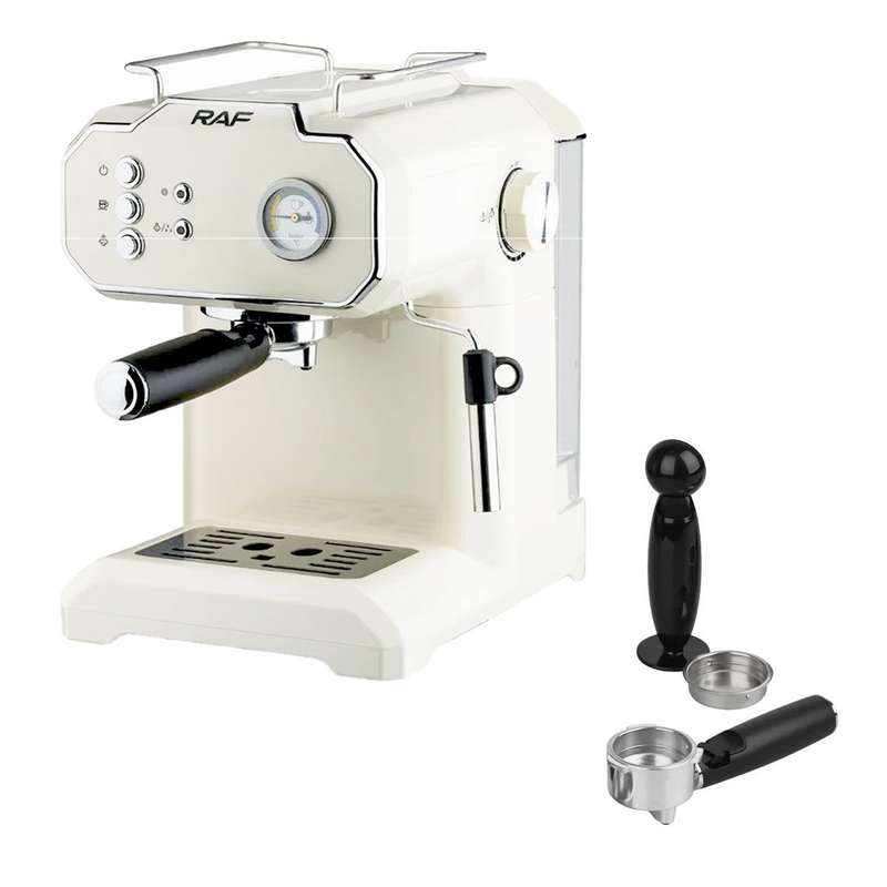 RAF Twin Brew Pro - 20Bar Espresso & Cappuccino Coffee Maker