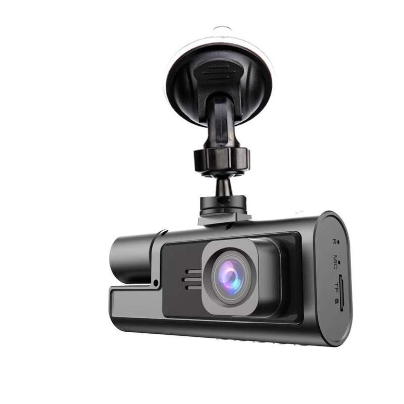 DUAL DASHCAM HD 1080P Triple Lens Reverse Park Monitor Car DVR