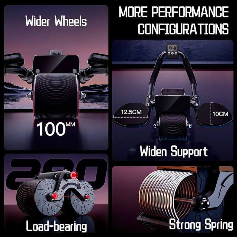 AUTOMATIC REBOUND ROLLER WHEEL  2-WHEELS
