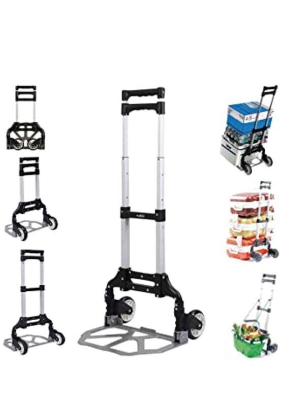 75Kg Multi Function Heavy Duty Folding  Hand Trolley