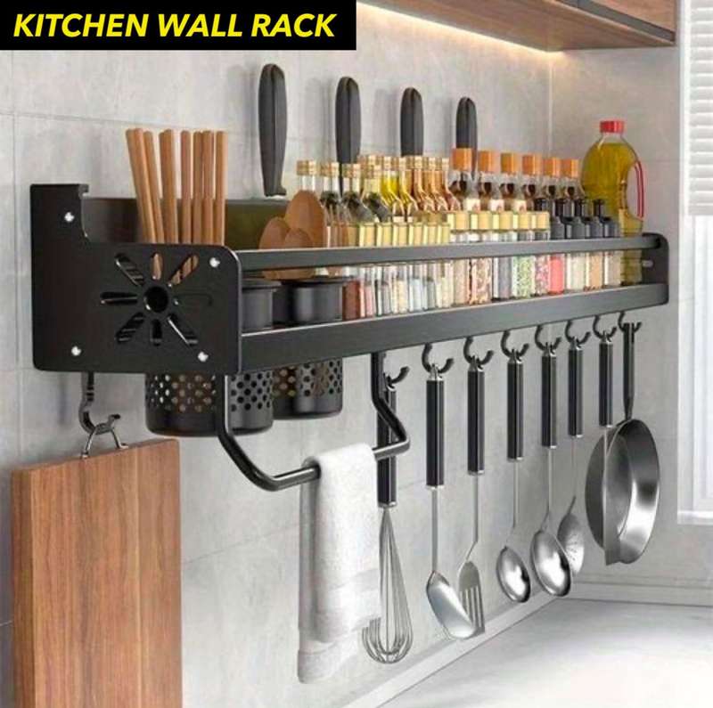 All-in-one Kitchen Wall Rack
