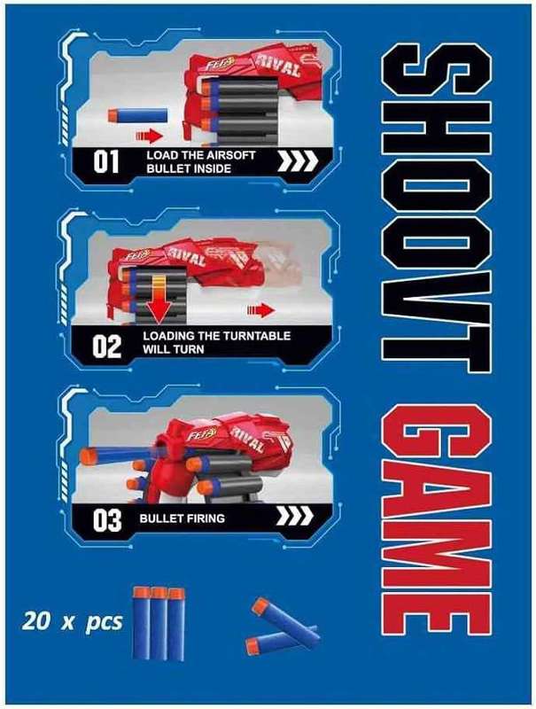 SUPER SHOOT  SOFT BULLET GUN