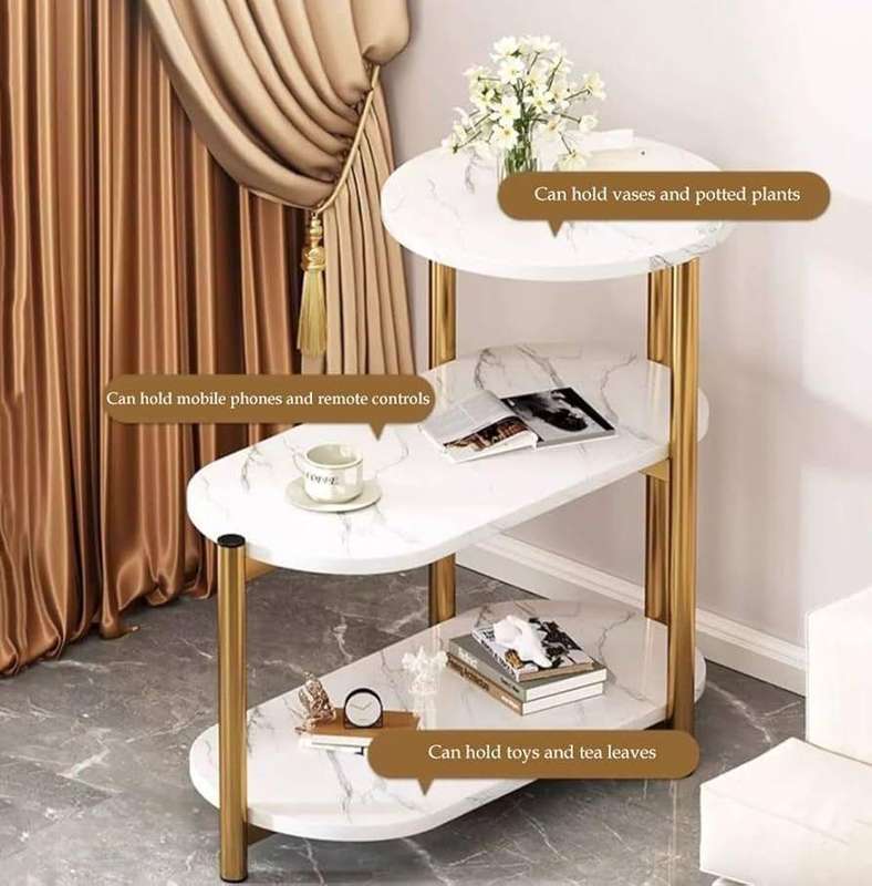 SOFA SIDE TABLE  3-TIER
