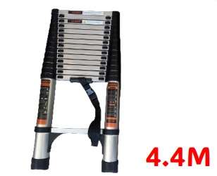4.4M Telescopic Ladder Aluminum Alloy Foldable Extension Ladder