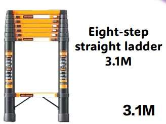 3.1M Carbon steel telescopic ladder