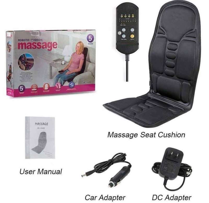 Seat Massager, Vibrating Back Massager for Chair Massage Cushion