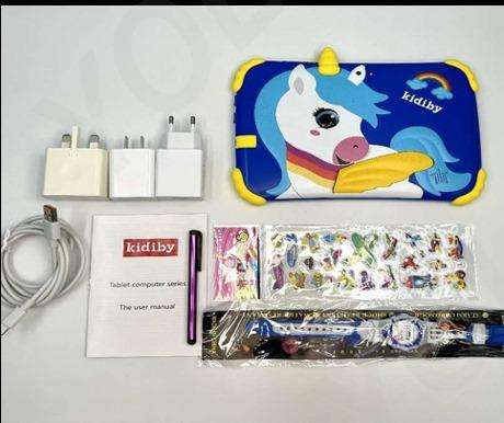 Kids 7" Unicorn Wifi Educational Tablet Kit