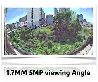 1080P panoramic fisheye camera