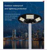 400watts UFO Solar Security SOLAR STREET Light