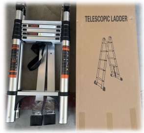 1.7M Multipurpose A-Frame Foldable Extension Telescopic Ladder