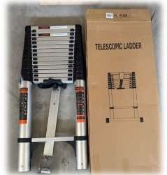 2.6M Telescopic Ladder Aluminum Alloy Foldable Extension Ladder