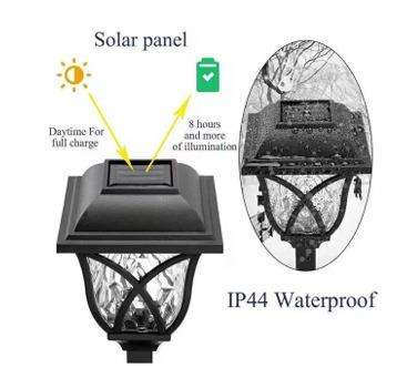 2Pack Solar Power Garden  Light