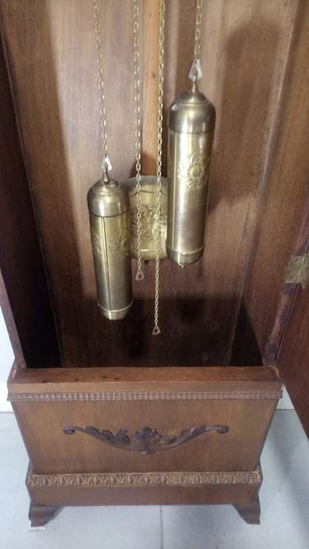 German art deco grandfather clock