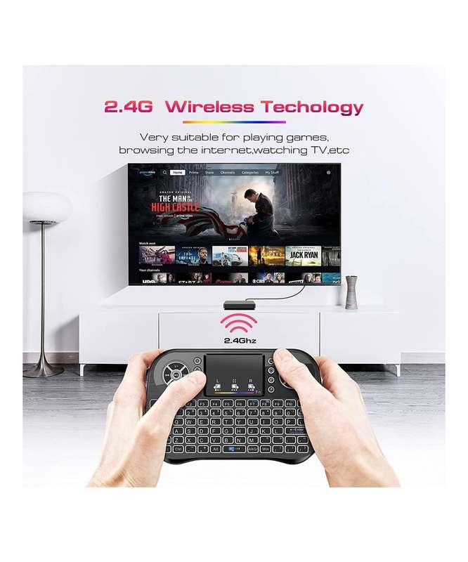 Mini Bluetooth Keyboard and Mouse Perfect for PC, Android, TV Box
