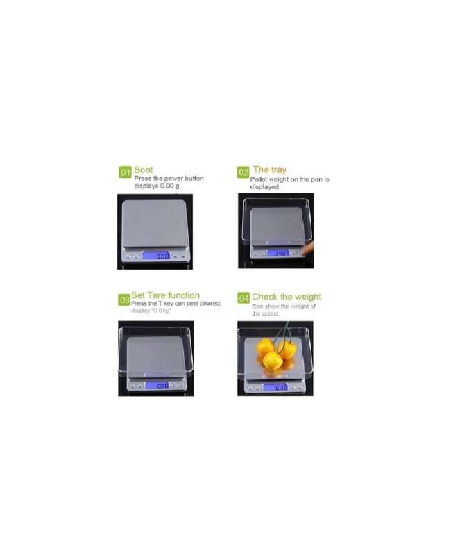 Professional Digital Table Top Scale 2000gx0.1g