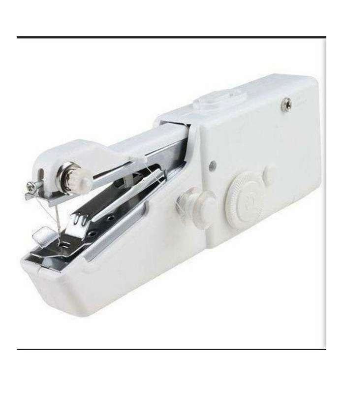 Handheld and portable sewing machine