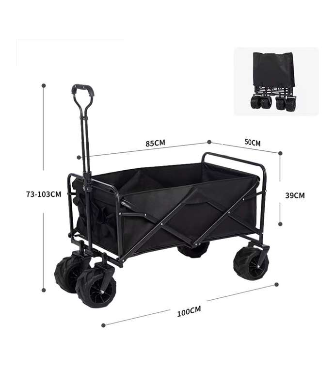 Collapsible Beach Folding Trolley/Wagon