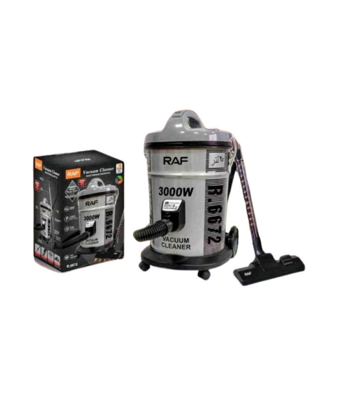 RAF Canister Vacuum Cleaner with Washable Filters 3000W