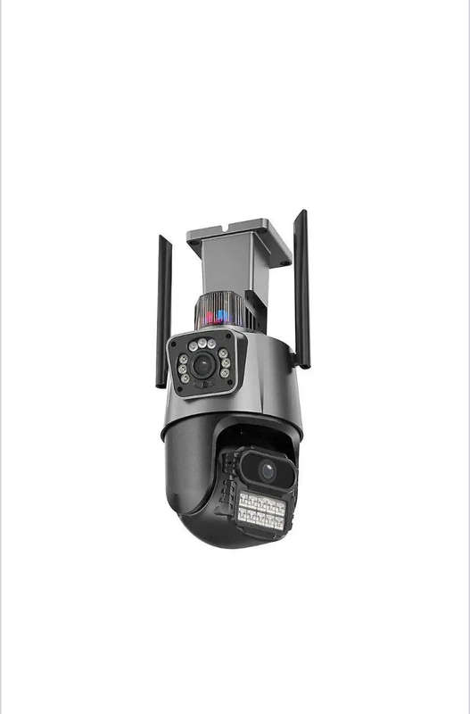 Smart Wireless Wifi Cctv Camera Dual Lens Indoor & Outdoor Security Camera
